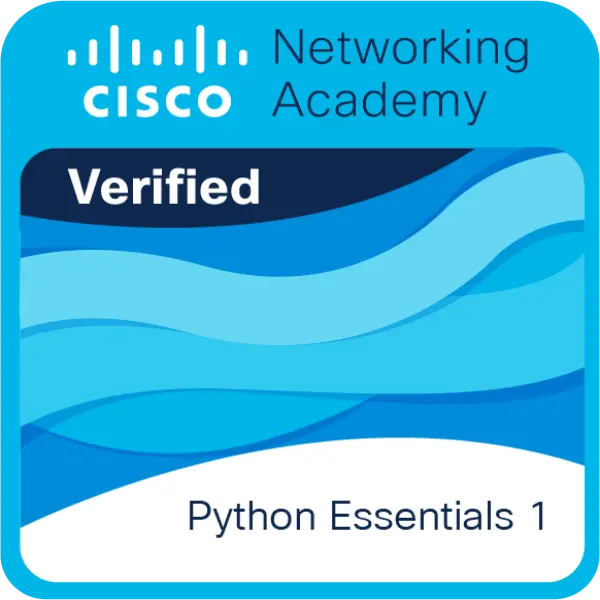 CISCO Python Essentials 1