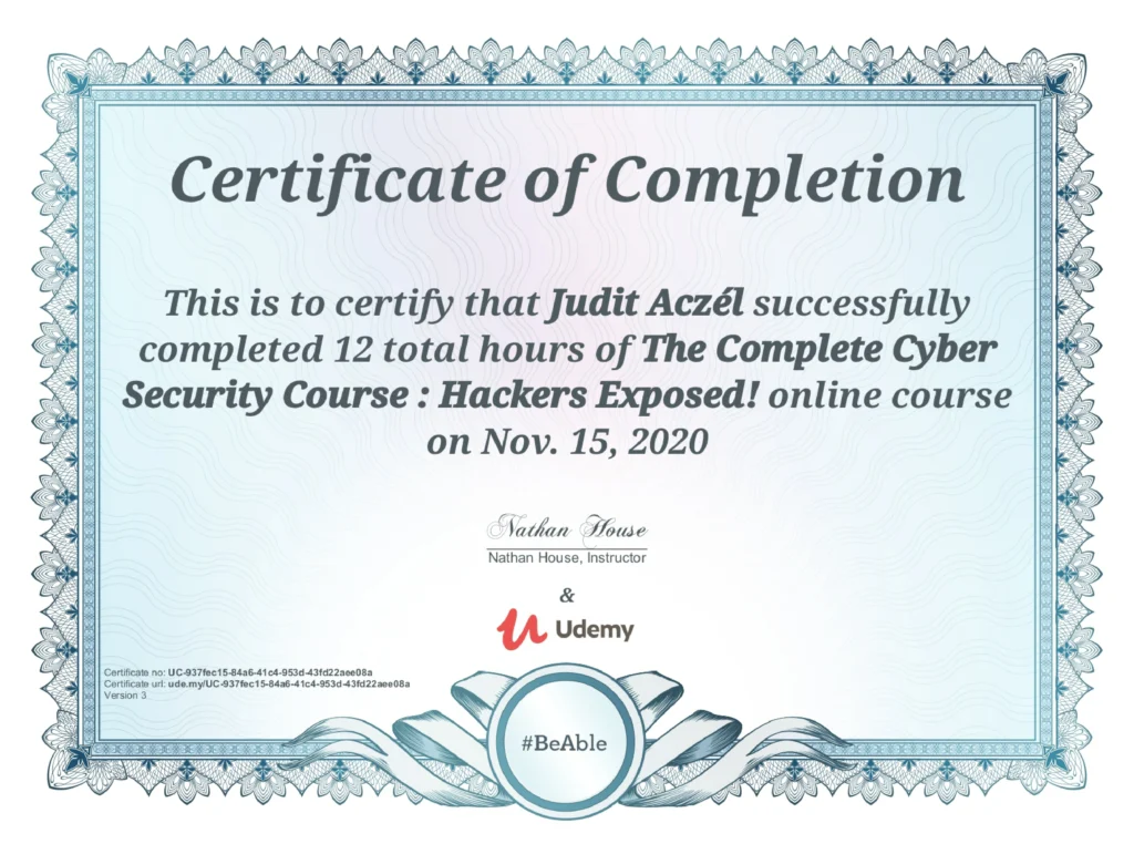 Hacker Exposed cyber security course 1.