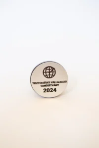 Tisztességes vállalkozás 2024 érme
